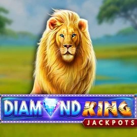 Diamond King Jackpots by SpinPlay Games, showcased at betistaa.at – game logo