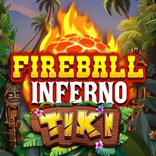Official Slots logo: Fireball Inferno Tiki by NetEnt at Betista Casino
