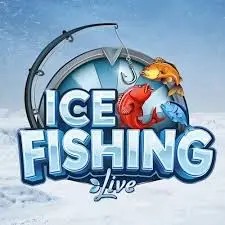 Ice Fishing Live slot icon by Evolution, available at Betista Casino
