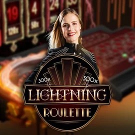 Lightning Roulette casino game by Evolution – featured logo at Betista Casino