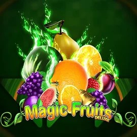 Magic Fruits Deluxe online game logo by Wazdan on betistaa.at