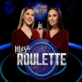 Mega Roulette online game logo by Pragmatic Play on betistaa.at