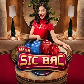 Mega Sic Bac game by Pragmatic Play – logo hosted on Betista Casino