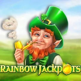 Rainbow Jackpots slot visual from Red Tiger Gaming available on betistaa.at