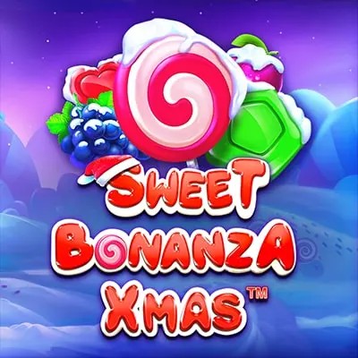 Sweet Bonanza Xmas Slot logo by Pragmatic Play Betista Casino