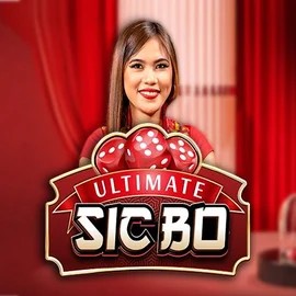 Ultimate Sic Bo slot logo by Ezugi at Betista Casino