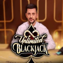 Unlimited Blackjack slot icon by Ezugi, available at Betista Casino